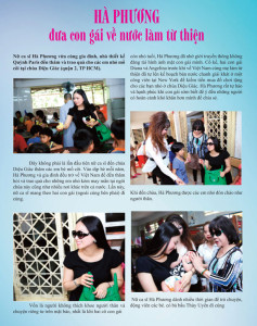 Ha Phuong Charity article
